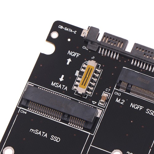 SATA 60Gbps To M2 NGFF SATA SSD MSATA SSD Adapter Hard Disk Adapter Board - Afbeelding 5 van 12