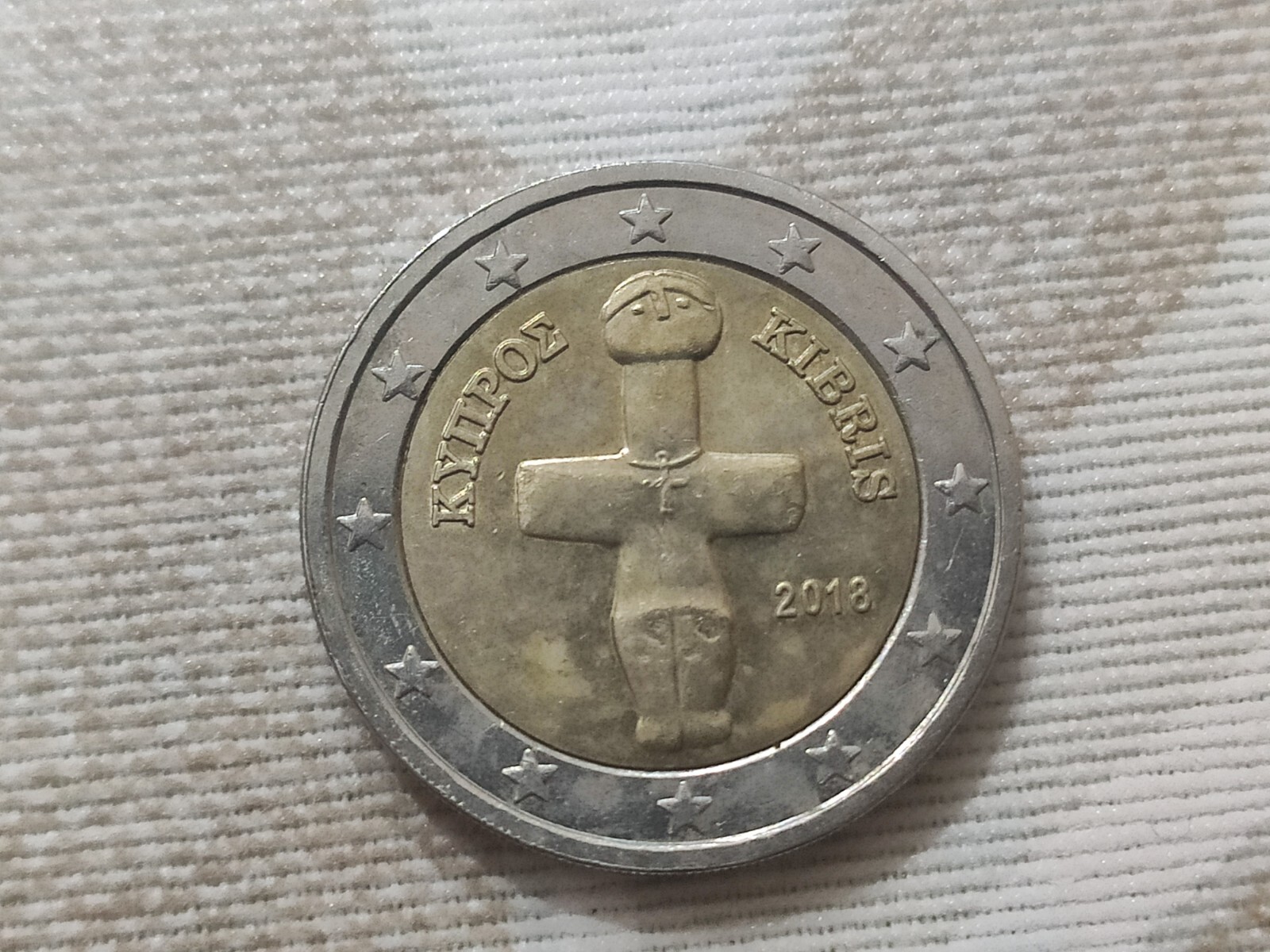 Piece De 2 Euros Kyiipoe Kibris 2008