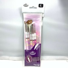 Royal Langnickel Synthetic Sable Variety Brush Set MSGE617 NEW