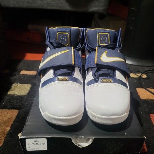 Nike LeBron Zoom Soldier 1 Think 16 25 Straight Mens Size 8.5 Style AO2088-400 - Picture 4 of 14