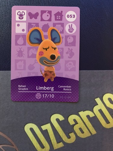 ANIMAL CROSSING AMIIBO CARDS ~ SERIES 1 ~ ORIGINAL AUS PAL CARDS ~ FREE SHIPPING - Picture 54 of 101