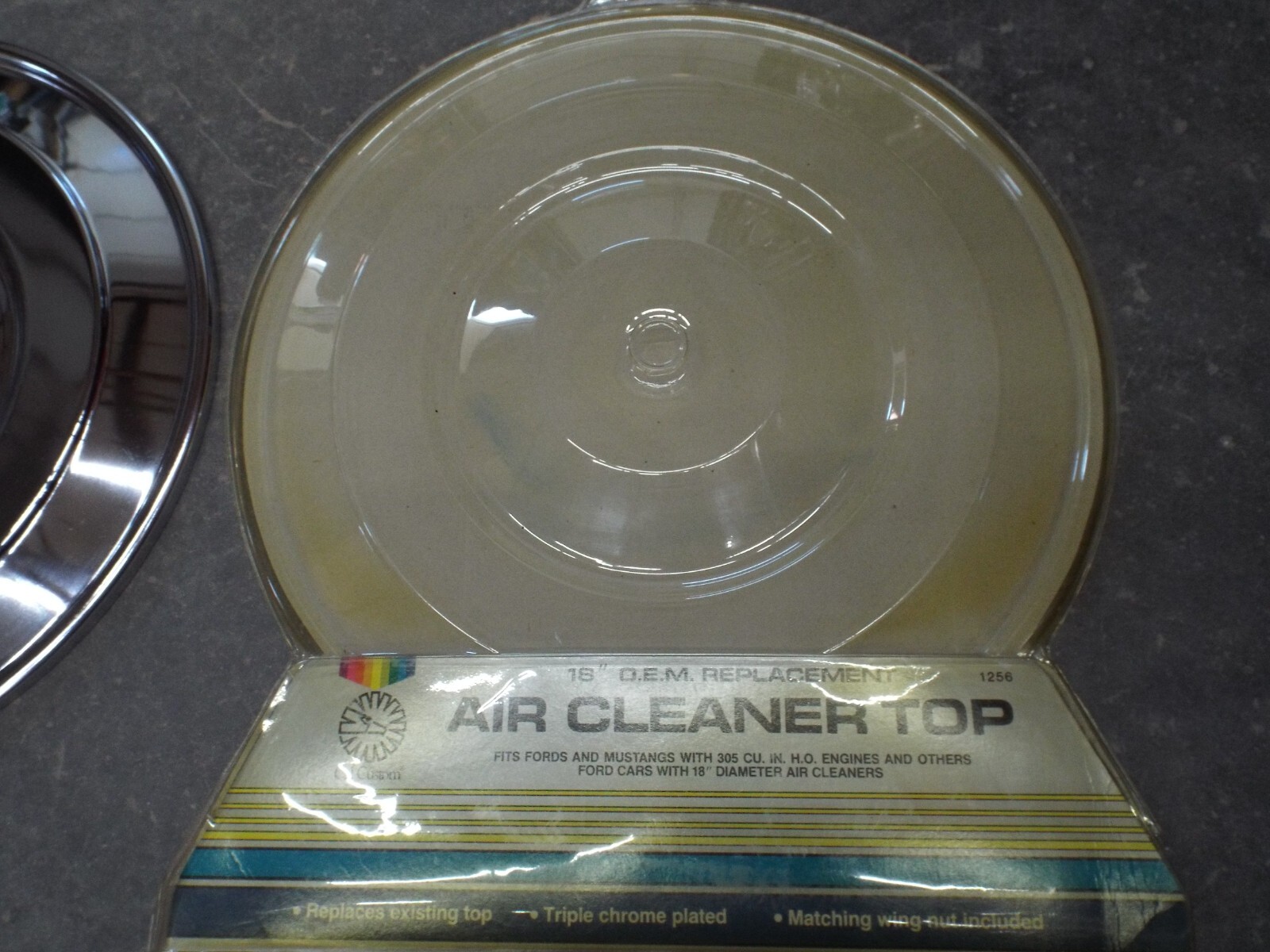 Ford GT 1983-1985 Air box top Chrome