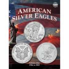 American Silver Eagles (ASE) #1: 1986-2003 - Official Whitman Coin Folder