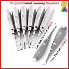 Dental Luxating Elevators Oral Surgery Root Tooth Extraction Surgical Elevators