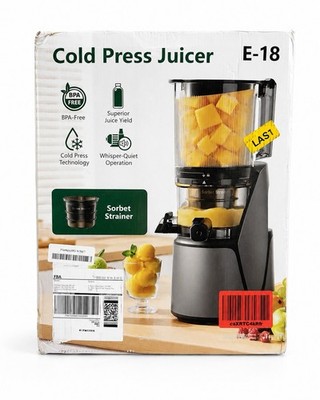 Eanoruus 3-in-1 Cold Press Juicer, Nut Milk, Sorbet Maker