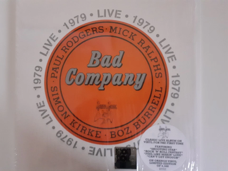 Bad Company - Live 1979  2LP RSD Lim. Edit Hard Rock  Paul Rodgers Led Zeppelin - Bild 2 von 4