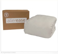 AllerEase Waterproof Queen Mattress Protector...