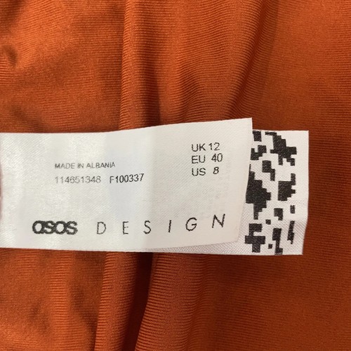 ASOS, Bikini, Größe: 38, Polyester/Elasthan/Polyamid, Braun/Gold, Einfarbig #WWZ - Bild 3 von 5