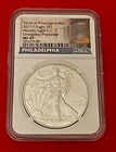 2021 (P) Heraldic Silver Eagle T-1 Covid Emergency Production NGC MS69 - 1 Ounce