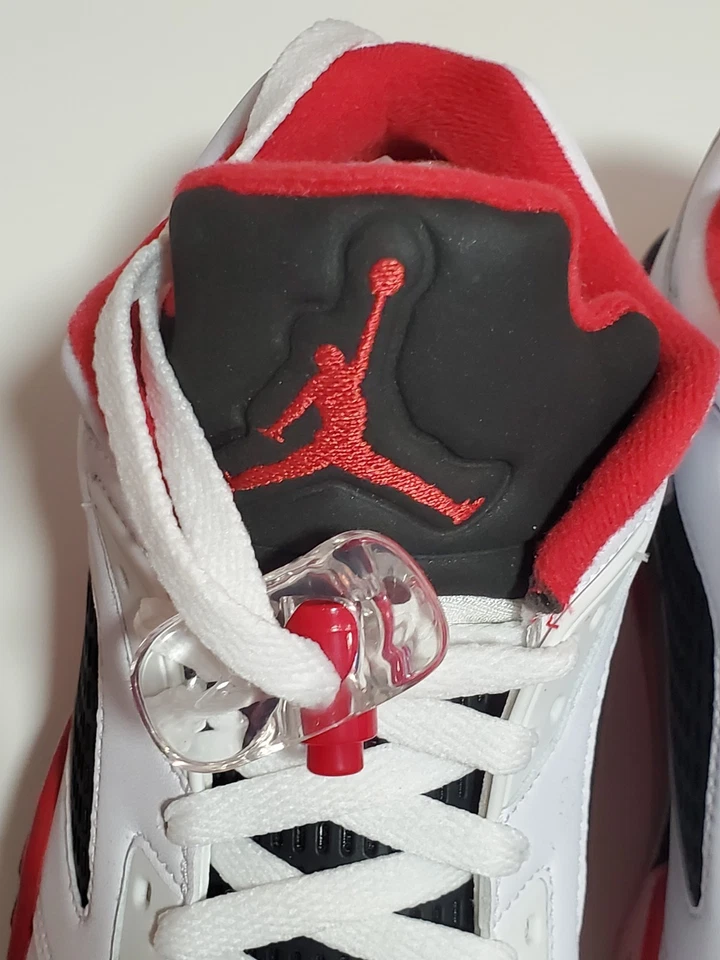 Nike Air Jordan 5 Retro BAJAS 2016 - Rojo Fuego - Para hombres EE. UU. Talla 9 - Totalmente Nuevas Foto 4 de 4