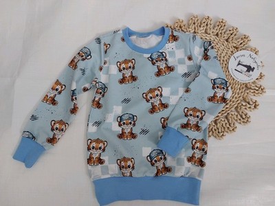 Sweater Pullover  Gr. 110 Handmade Neu 
