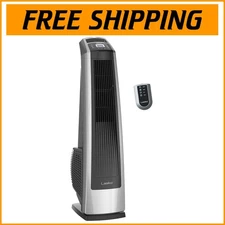 35" Space-Saving High Velocity Oscillating Fan with Remote - Ideal for Bedrooms