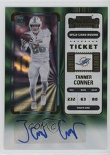 2022 Panini Contenders Rookie Ticket Wild Card Round Tanner Conner Auto 1e5k. rookie card picture