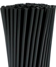 Compostable/Biodegradable Made in USA Case of 900 Boba Unwrapped Straw 8"x0.47"