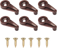 50 Pack Glass Retainer Clips 5mm Cabinet Glass Clips Window Screen Clips Cabinet