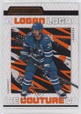 2023-24 Upper Deck Credentials Orange 27/249 Logan Couture #72 1hs9