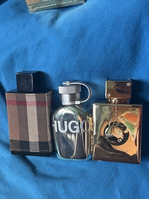 armaf milestone 3.6 oz hugo reflection 75 ml burberry london 3.4 oz bundle 