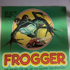 Milton Bradley Frogger Board Game 1981 1982 Vintage Sega