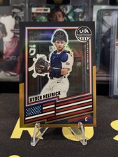 2026 Panini Stars & Stripes Ryder Helfrick #156 Black/Gold Prizm /5