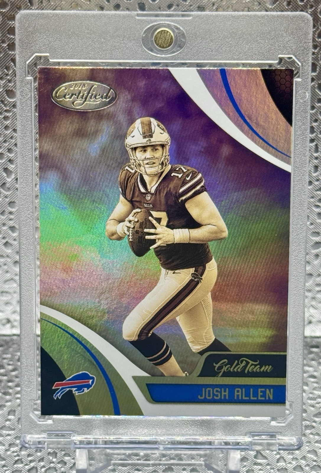 Bills - 2018 Panini Certified - Gold Team Josh Allen #GT-JOA (RC)