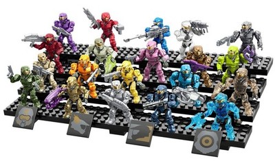 HALO MEGA BLOKS MINIFIGURES YOU PICK MASTER CHIEF GRUNT BRUTE UNSC SPARTAN