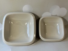 2 x Jamie Oliver Keeping It Simple Square Serving / Tapas Dishes - Pristine