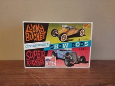 Lindberg 136 Customizable Street/Show Rods 2 kits in 1 plastic model kit 1/32