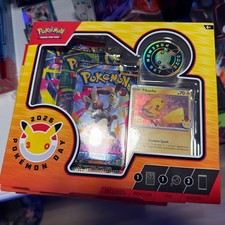 Pokémon TCG 2026 Pokémon Day 30th Anniversary Sealed Box Pikachu Promo 3 Packs