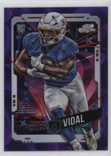 2024 Topps Cosmic Chrome Rookies Purple Nebula Refractor /150 Kimani Vidal 4g8
