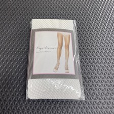 Leg Avenue White Fishnet Pantyhose Tights OSFM 90-160 lbs NIP