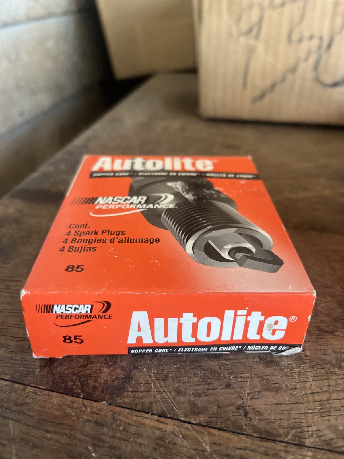 1 NOS Pack Of 4 Autolite Spark Plugs 85