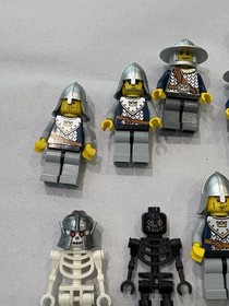 LEGO Minifigure and Parts Lot - Castle Fantasy Era #7090 #7091 Skeleton Warrior