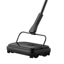 Uimoso Carpet Sweeper Floor Sweeper Manual 7.87 in Sweeping Paths Non Electric