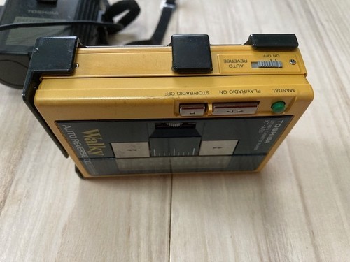 Toshiba Walky KT-AS1 Stereo Cassette Player Battery Case BP-D2 Tuner Pack RP-AF2 - Picture 4 of 10