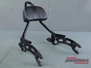 2022 - 2026 GENUINE INDIAN CHIEF SLIM QUICK DETACH PASSENGER BACKREST BLACK