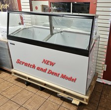 Master-Bilt DD-66L 69" Ice Cream Dipping/Display Cabinet Freezer 20 Tub 