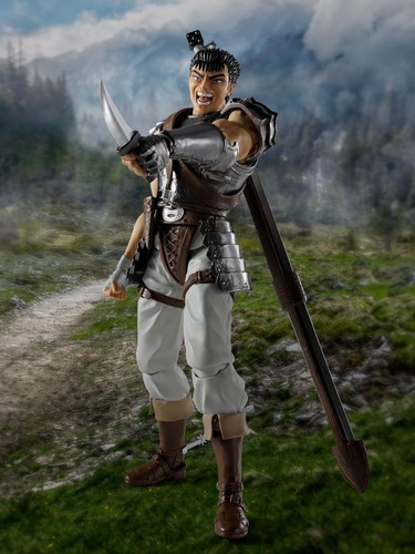 S.H.Figuarts Guts Band of the Hawk Berserk Figure Tamashii Nations Japan New - Picture 12 of 14