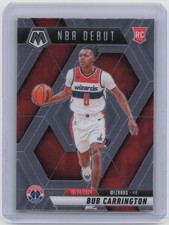 Bub Carrington NBA Debut Panini Mosaic #259 NM Rated Rookie