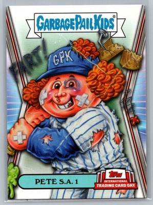 2023 Topps Garbage Pail Kids International Trading Card Day #3 Pete S.A. 1