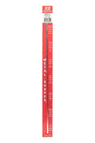 1/8 Sq Alum Tube (Us Import) Acc Neu-image