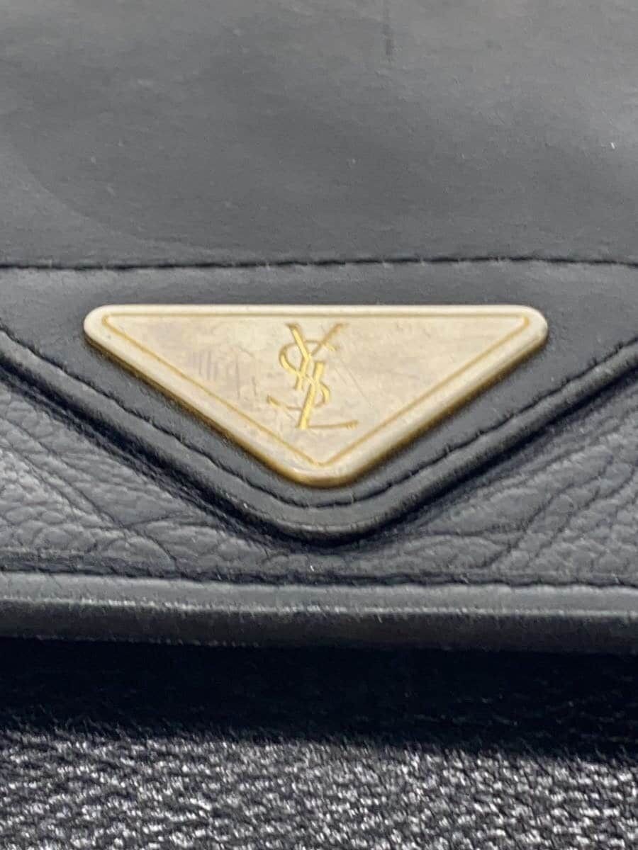 Borsa a tracolla Yves Saint Laurent in pelle nera usata