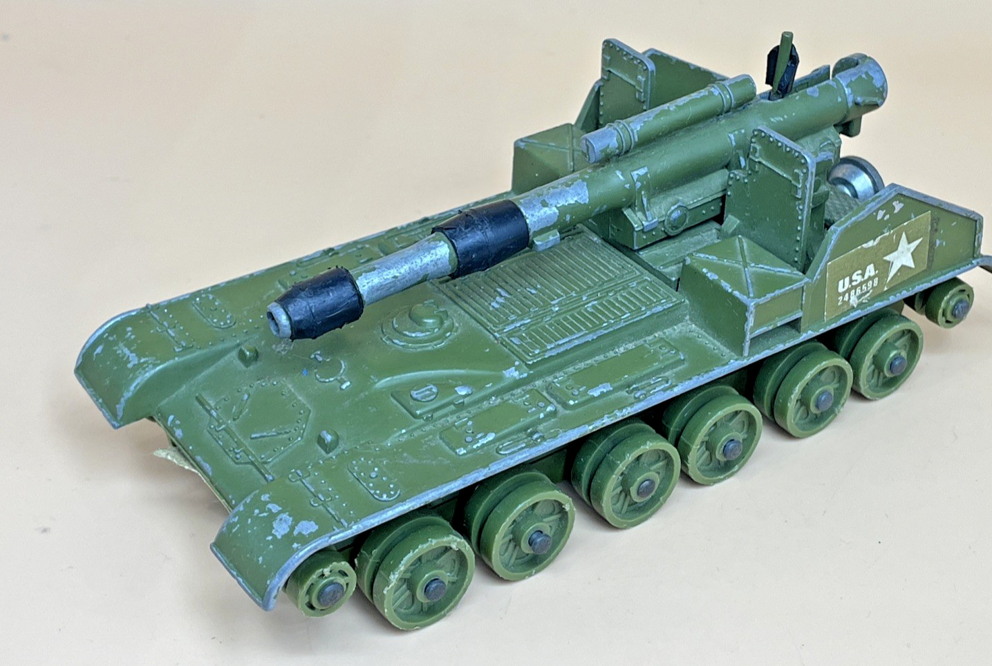 Dinky 654, 155mm Mobile Gun - Free Price Guide & Review