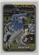 2024 Topps Series 2 Rainbow Foil Logan Porter #666 14li