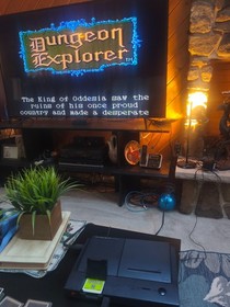 DUNGEON EXPLORER - TurboGrafx-16 TG16 Game - HuCard  TESTED - Authentic