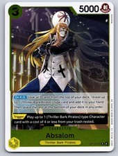 Absalom OP14-100 Rare The Azure Sea's Seven One Piece Foil Near Mint