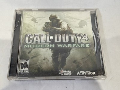 Call Of Duty 4: Modern Warfare (Windows PC CD-ROM, 2007) Complete w/ Manual