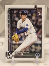 2025 Topps Update Series - Rookie Debut Roki Sasaki #US199 (RC)