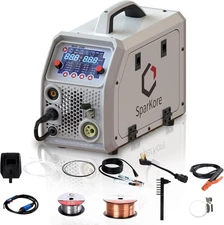 200Amp MIG Welder Machine 4-In-1 IGBT Inverter LED Digital Display Mig/Gasless F