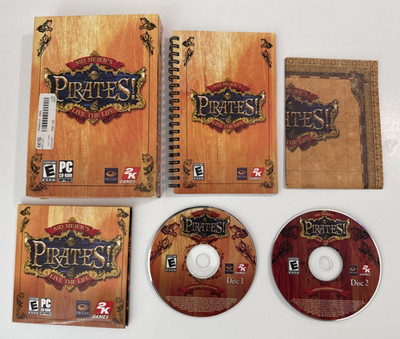 Sid Meier's Pirates! Live the Life PC Big Box With Map and Manual 2K Games 2005