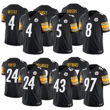 Unisex Steelers Black 2024 Vapor F.U.S.E. Limited Team Game Player Jersey NWT